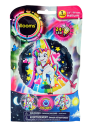 Palloncino alluminio unicorno Led Illoms™ 50 cm precio