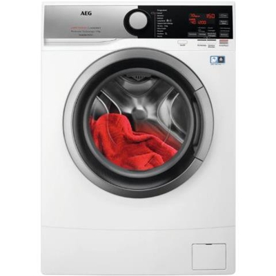 AEG  L6SE74B lavatrice Libera installazione Caricamento frontale Bianco 7 kg 1400 Girimin A+++