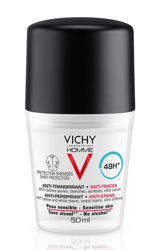 VICHY HOMME DEO ANTI-MACCHIE 50 ML características