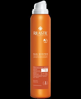 Rilastil Sun System Spray PPT Spray Trasparente SPF15 200ml