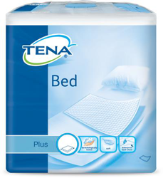 TRAVERSA PER INCONTINENZA NON RIMBOCCABILE TENA BED PLUS 60X40CM 40 PEZZI en oferta