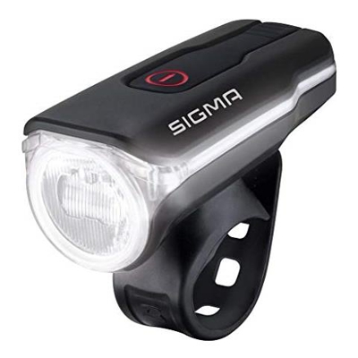 Sigma Sport Aura 60-luce Frontale Per Bicicletta, Usb, Nero, Taglia Unica Unisex