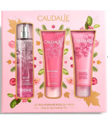 CAUDALIE COFANETTO ROSE DE VIGNE 2020 PROFUMO 50 ML + CREMA CORPO 50 ML + GEL DOCCIA 50 ML precio