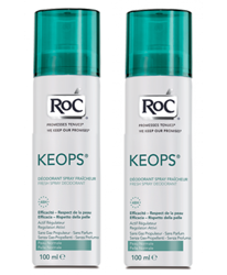 Roc Keops Deodorante Spray Fresco Senza Profumo 48h 2x100ml precio