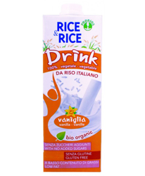 Rice&Rice Drink Bevanda Di Riso Alla Vaniglia Biologico 1l precio