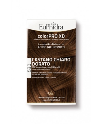 EuPhidra Colorpro XD Tintura Extra Delicata Colore 530 Castano Chiaro Dorato