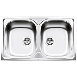 Lavello LYP862 2 Vasche Dimensioni 37 x 47 cm Acciaio Inox características