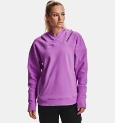 Felpa con cappuccio UA RECOVER™ Fleece da donna características