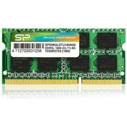 8GB DDR3L SO-DIMM, DDR3L, Computer portatile, 204-pin SO-DIMM, 512M x 8, 1 x 8 GB características