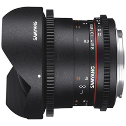 Obiettivo 8mm T3.8 VDSLR UMC Fish-eye CS II precio