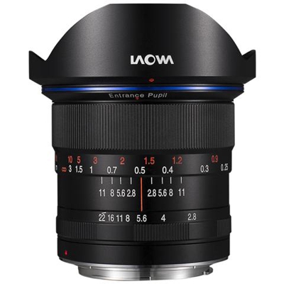 Obiettivo 12mm f / 2.8 Zero-D MILC / SRL Attacco Sony E