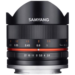 8mm F2.8 UMC Fish-eye II, SLR, 11/8, Obiettivo ampio, Samsung, Nero, 6 cm precio