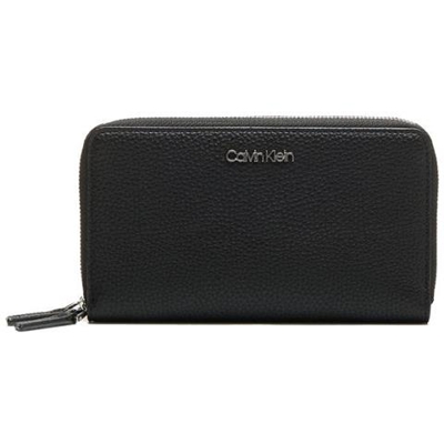 Portafoglio Donna Sided Double Ziparound Wallet Black K60k606542bax