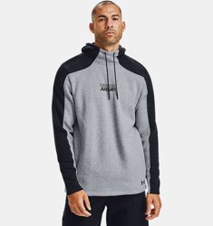 Felpa con cappuccio UA Baseline Fleece da uomo en oferta