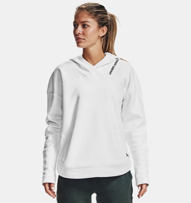 Felpa con cappuccio UA RECOVER™ Fleece da donna