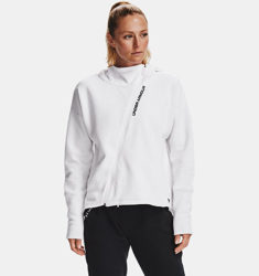 Felpa con cappuccio UA RECOVER™ Fleece Full Zip da donna en oferta