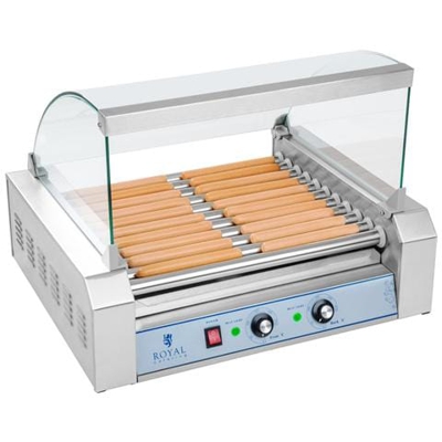 Cuoci Hot Dog - 11 Rulli - Acciaio Inox