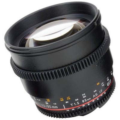 85 mm Objective V-DSLR 1.5 T / UMC AS IF SLR Telephoto lens Nero