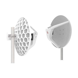 ANTENNA MIKROTIK WirelessWire 2 of preconfig LHGG-60ad devices for60Ghz link 802.11ad 4core 716MHz 1Gbps full duplex up to2 KM precio