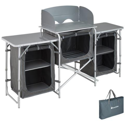 Cucina Da Campeggio 172x52x104cm - Grigio precio