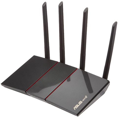 Router Wireless AiMesh RT-AX55 Dual-Band AX1800 4 Porte Gigabit Ethernet LAN + 1 WAN