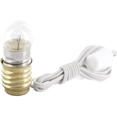 Microlampadina BELI-BECO GL424 ws E10 Potenza: 0.90 W Trasparente