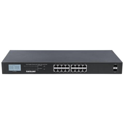 I-SWHUB POE-259 - Switch PoE+ 16 porte con 2 porte SFP Gigabit Ethernet precio