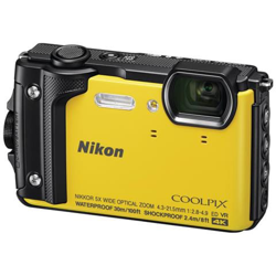 Coolpix W300 Sensore CMOS 16 Mpx Zoom Ottico 5x Video 4K Wi-Fi Bluetooth - Giallo en oferta