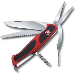 Coltellino svizzero Victorinox Rangergrip 71 Giardiniere 0.9713.C con forbici a leva e sega per legno 7 funzioni ideali per il giardinaggio precio