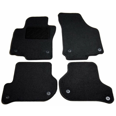 Set di Tappetini per Auto 4 pz per Skoda Octavia II - ASUPERMALL