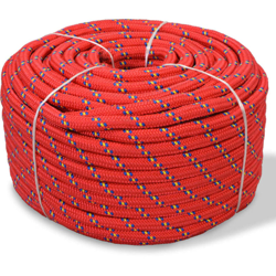 Corda Nautica in Polipropilene 8 mm 100 m Rosso - VIDAXL en oferta