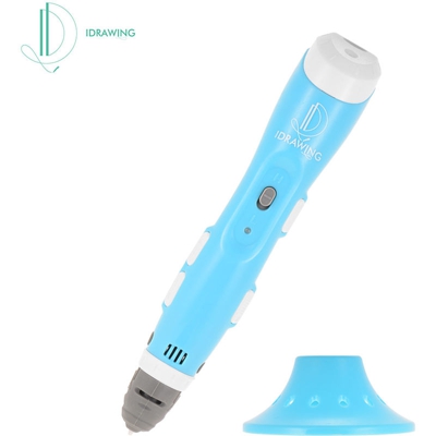 Penna da stampa 3D intelligente, con consumabili PLA / ABS, con cavo USB, blu - ASUPERMALL