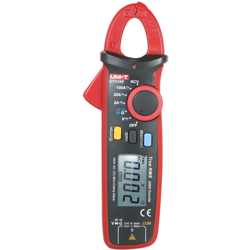 UNI-T UT210E Mini Digital Handheld Multimetro pinza LCD retroilluminato vero RMS voltmetro Ohmmeter tensione AC / DC Corrente di resistenza di precio