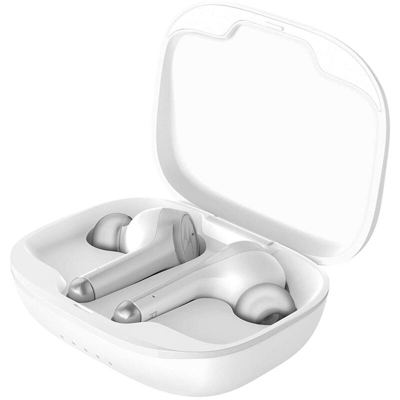 Cuffie Auricolari Wireless Bluetooth Motorola Vervebuds 800 con Microfono Bianco