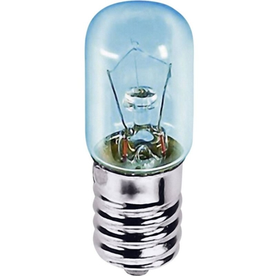 Mini lampadina tubolare Classe energetica: B (A++ - E) Barthelme 00100422 Potenza: 15 W Trasparente