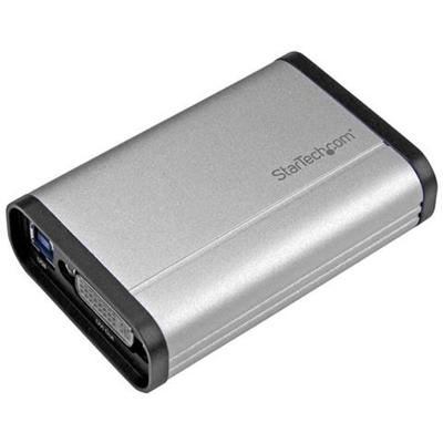 Scheda Acquisizione Video USB 3.0 a DVI - 1080p 60fps - Alluminio - Dispositivo Cattura Video HD ad alte prestazioni