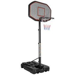 Canestro da basket - canestro basket, canestro, canestro basket regolamentare - nero - TECTAKE en oferta