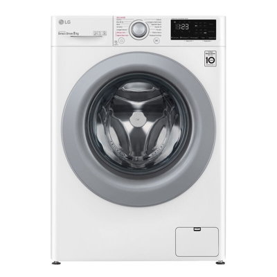 LG F4WV308S4E lavatrice Libera installazione Caricamento frontale Bianco 8 kg 1400 Giri/min A+++-40%