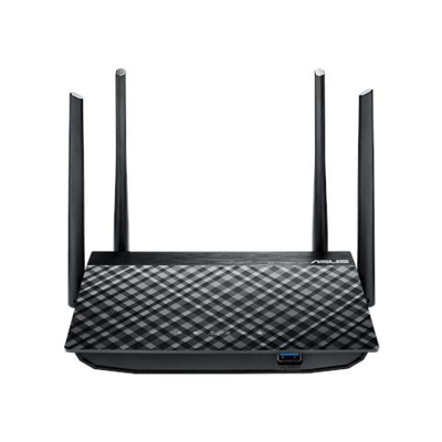 Router Wireless RT-AC58U Dual-band (2.4 GHz / 5 GHz) Gigabit Ethernet Nero