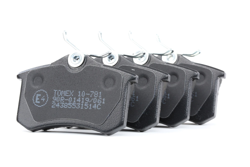 TOMEX brakes Pastiglie Freni TX 10-781 Kit Pastiglie Freni,Kit Pasticche Freni VW,AUDI,FORD,Golf V Hatchback (1K1),POLO (9N_),GOLF VI (5K1) características