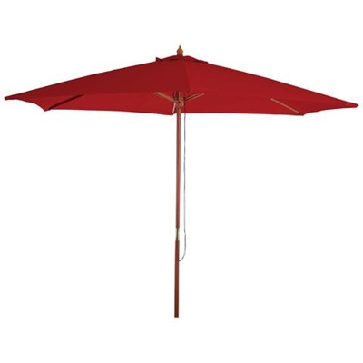 Ombrellone Giardino Spiaggia N81 Florida Ø 300cm Poliestere Bordeaux