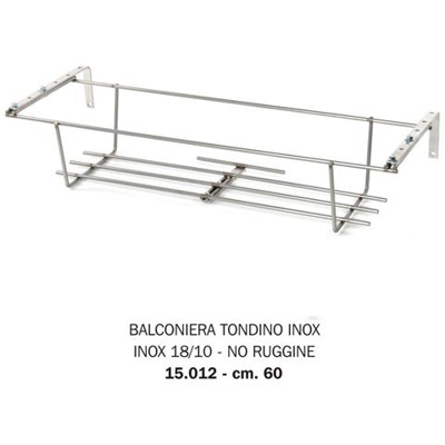 Balconiera - No Ruggine - Tondino Inox