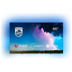 TV OLED Ultra HD 4K 65'' 65OLED754/12 Smart TV SAPHI Ambilight características