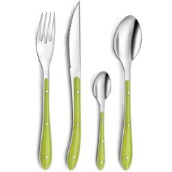 Set di Posate 24 pz Bistro Verde Anice - Amefa precio