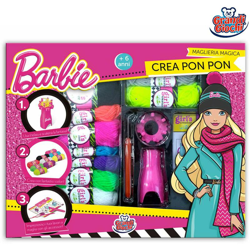 Barbie Set Accessori Barbie Maglieria Magica Telaio Lana Gomitoli Grandi Giochi - BAKAJI en oferta