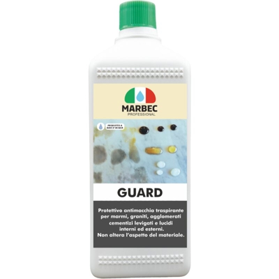 GUARD 1LT | Protettivo antimacchia per pietre compatte poco assorbenti - MARBEC