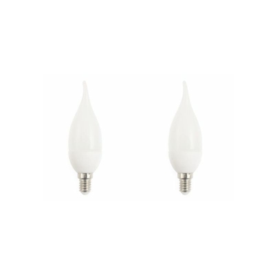 Kooper - Set 2 Lampadine Led Colpo Vento 5W E14 Luce Calda