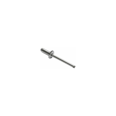 SACTO 101 RIVETTO RIVETTI A STRAPPO IN ALLUMINIO CON CHIODO IN ACCIAIO ZINCATO-6.4 mm-15 mm-250 PZ 6.4 mm 15 mm 250 PZ