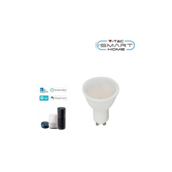 V-Tac Smart Vt-5015 Lampadina Led Wi-Fi Gu10 4,5 W 360 Lum Freddo Caldo Dimmerabile - S-DSHOP precio