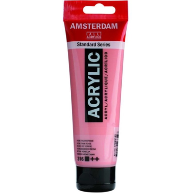 Amsterdam Acrylic 120 ml Rosa Veneziano - HAMMELEY